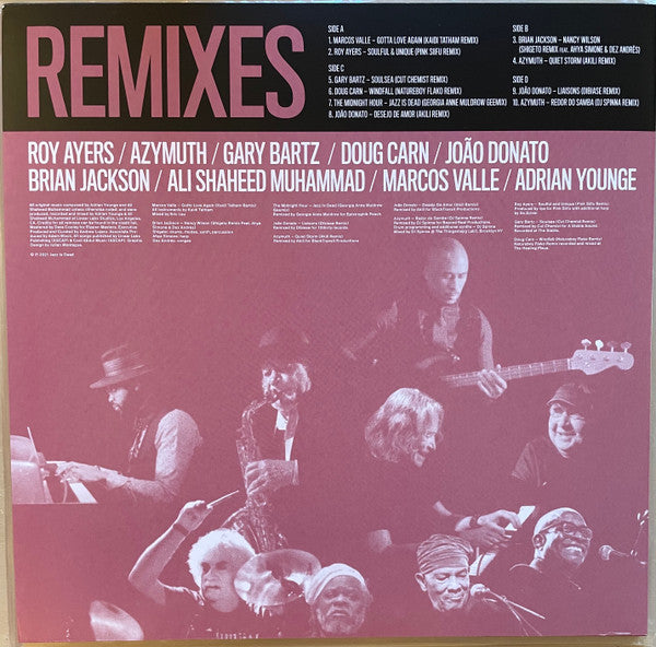 Adrian Younge & Ali Shaheed Muhammad : Jazz Is Dead 10 (Remixes) (2xLP, Album, Ltd, Num, Pin)