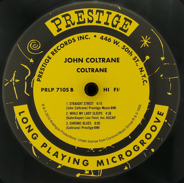 John Coltrane : Coltrane (LP, Album, Mono, Ltd, RE, RP, 200)