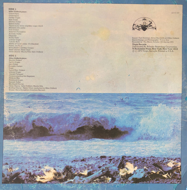 Mike Oldfield : Tubular Bells (LP, Album, Quad, Pre)