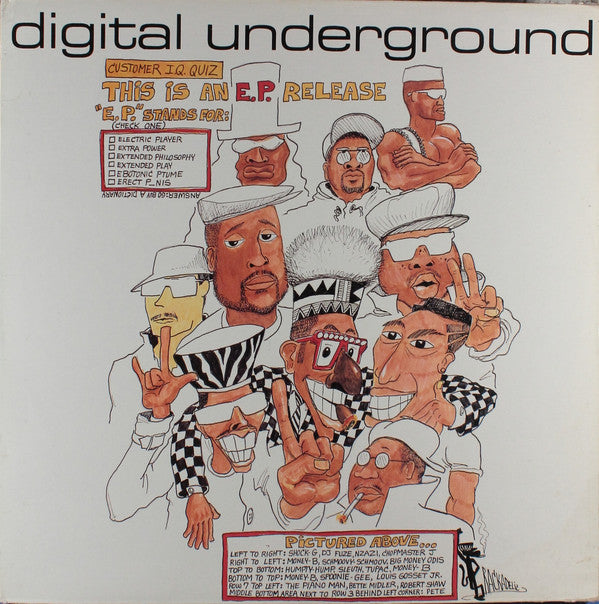 Digital Underground : This Is An E.P. Release (12", EP)