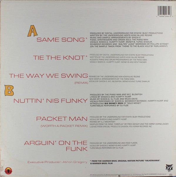Digital Underground : This Is An E.P. Release (12", EP)