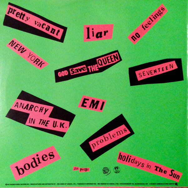 Sex Pistols : Never Mind The Bollocks Here's The Sex Pistols (LP, Album)