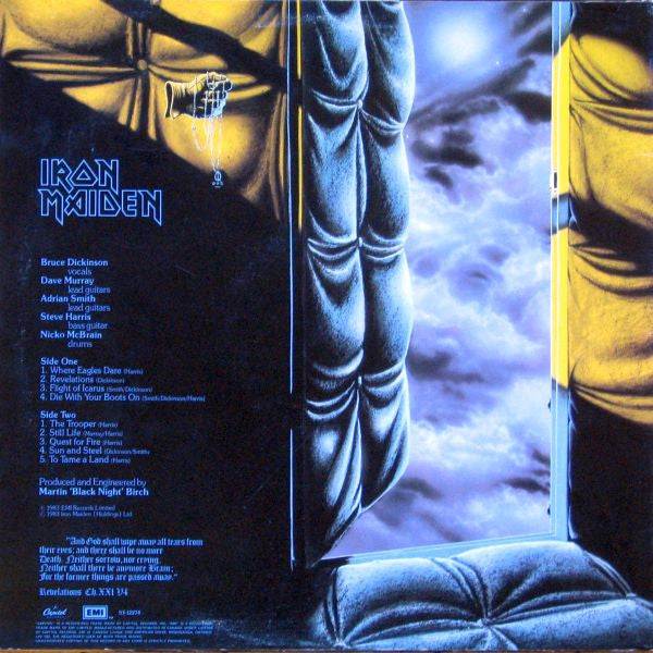 Iron Maiden : Piece Of Mind (LP, Album)