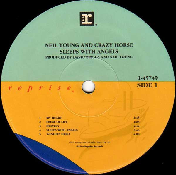 Neil Young And Crazy Horse : Sleeps With Angels (2xLP, Album)
