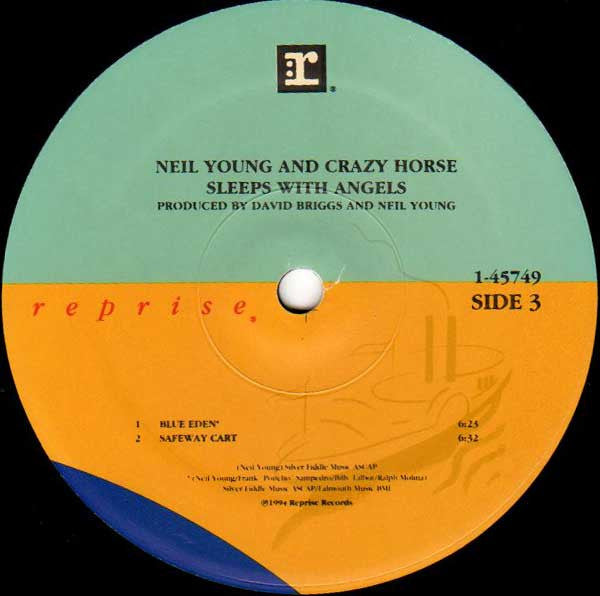 Neil Young And Crazy Horse : Sleeps With Angels (2xLP, Album)
