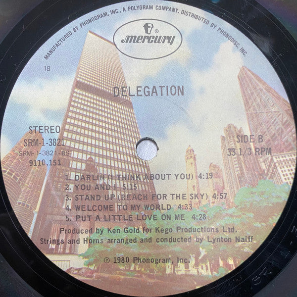 Delegation : Delegation (LP, Album, 18)