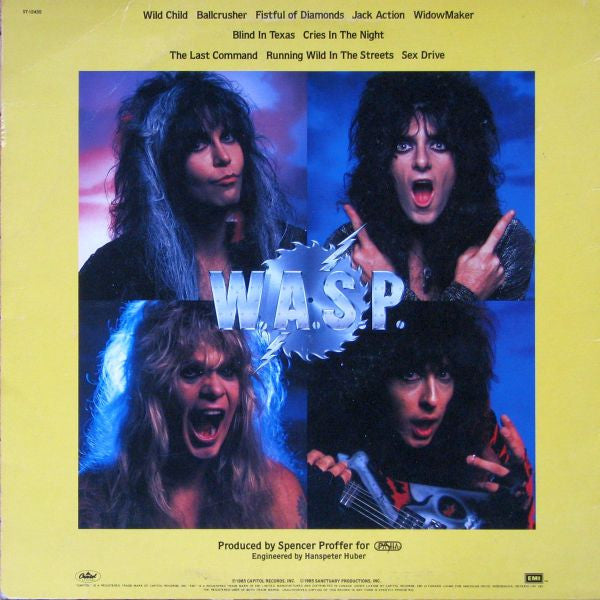 W.A.S.P. : The Last Command (LP, Album)