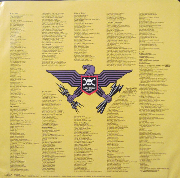 W.A.S.P. : The Last Command (LP, Album)