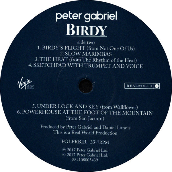 Peter Gabriel : Birdy (LP, Album, RE, RM, 180)