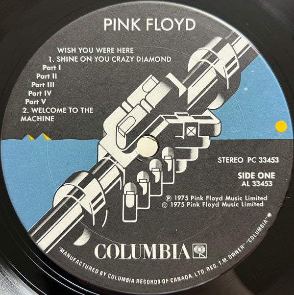 Pink Floyd : Wish You Were Here (LP, Album, RE)