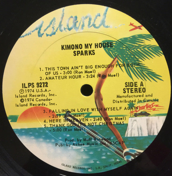 Sparks : Kimono My House (LP, Album)