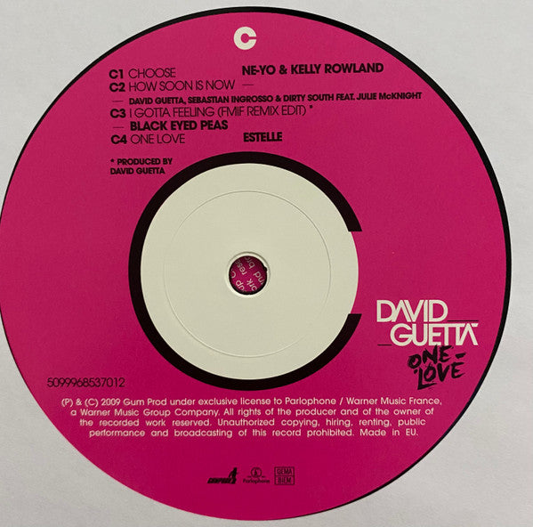 David Guetta : One Love (2xLP, Album, RE)