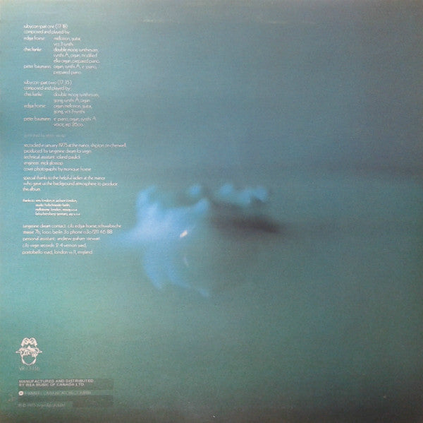 Tangerine Dream : Rubycon (LP, Album)