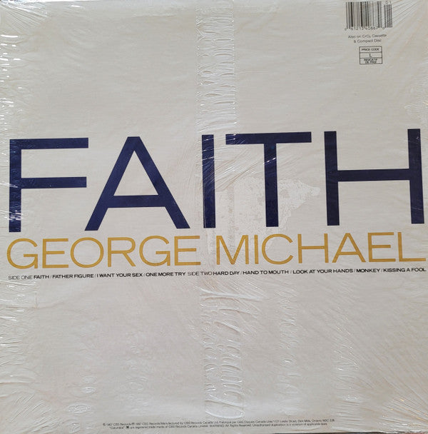 George Michael : Faith (LP, Album, RE)