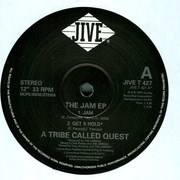 A Tribe Called Quest : The Jam EP (12", EP)
