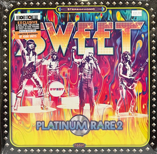 The Sweet : Platinum Rare 2 (2xLP, RSD, Ltd, Sil)