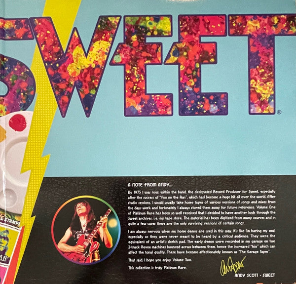 The Sweet : Platinum Rare 2 (2xLP, RSD, Ltd, Sil)