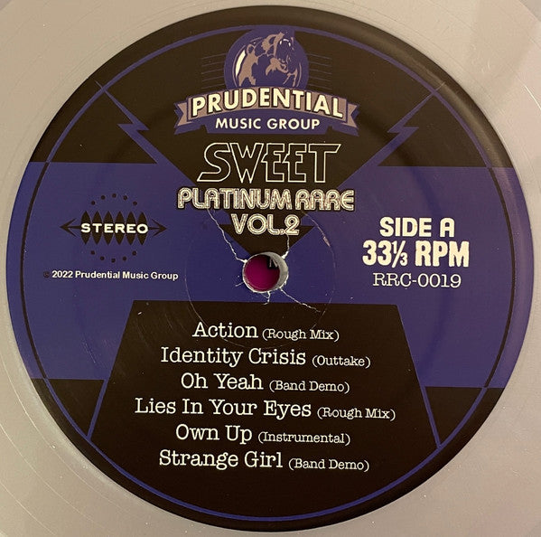 The Sweet : Platinum Rare 2 (2xLP, RSD, Ltd, Sil)