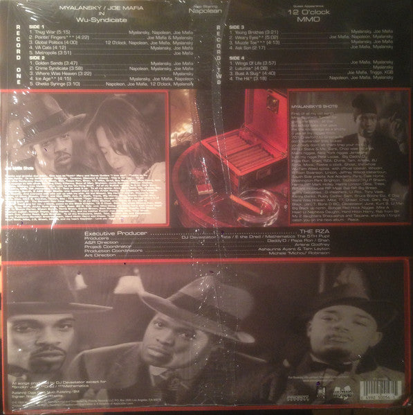 Myalansky & Joe Mafia In Wu Syndicate : Wu-Syndicate (2xLP, Album)