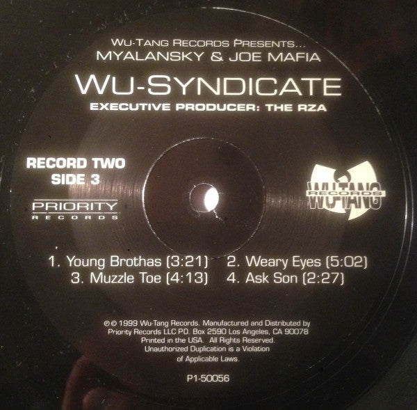 Myalansky & Joe Mafia In Wu Syndicate : Wu-Syndicate (2xLP, Album)
