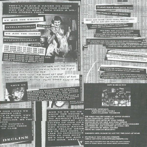 NOFX : The Decline (12", EP, RE, RP)