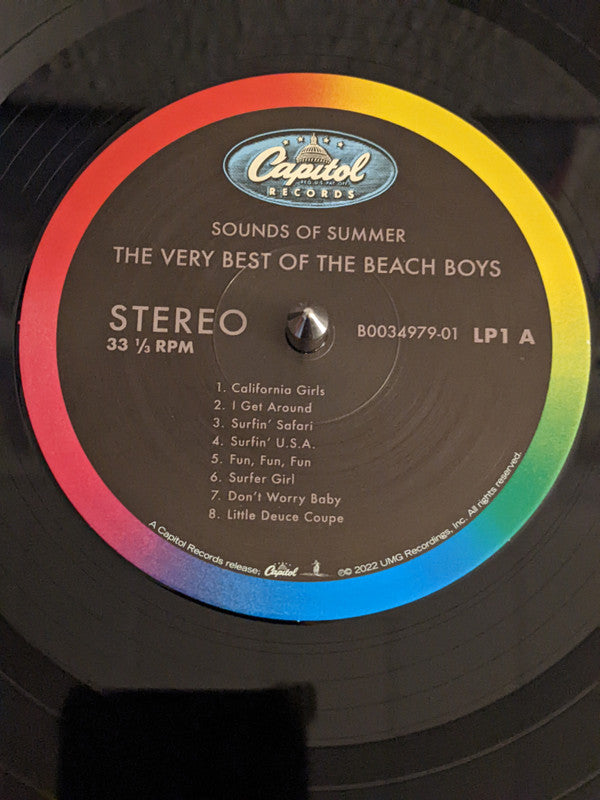 The Beach Boys : Sounds Of Summer (The Very Best Of) (2xLP, Comp, RE, 60t)