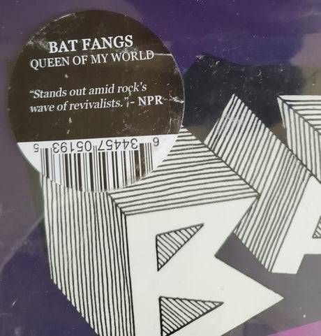Bat Fangs : Queen Of My World (LP, Album, Bla)