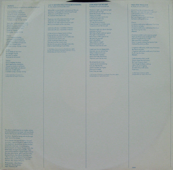 Jackie Moore : With Your Love (LP, Album)