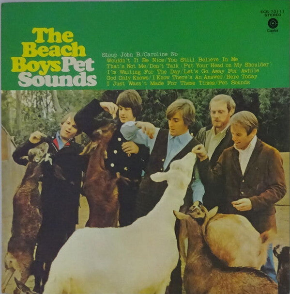 The Beach Boys : Pet Sounds (LP, Album, RE)