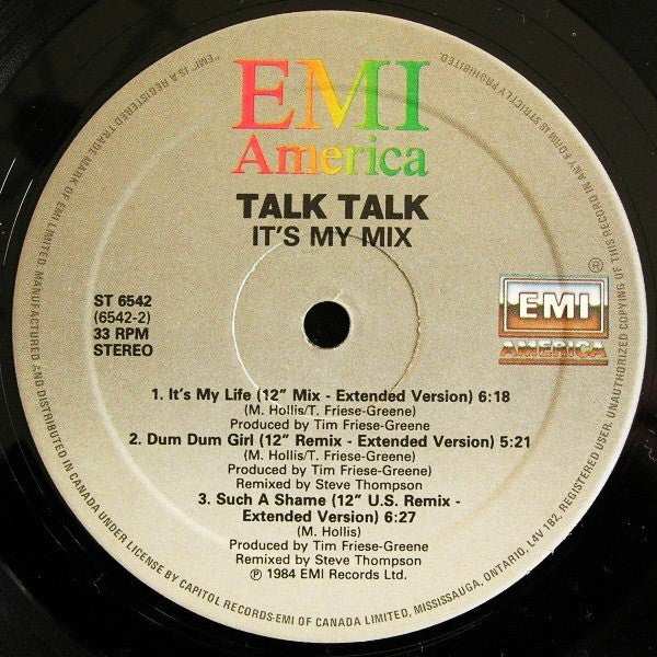 Talk Talk : It's My Mix (LP, Comp)