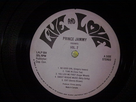 Various : Prince Jammy Presents Vol. 2 (LP, Comp)
