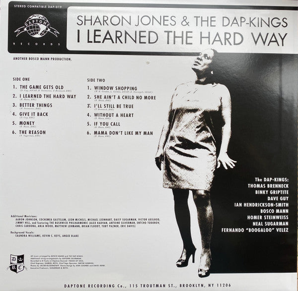 Sharon Jones & The Dap-Kings : I Learned The Hard Way (LP, Album)