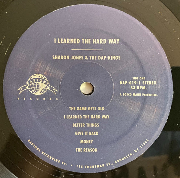 Sharon Jones & The Dap-Kings : I Learned The Hard Way (LP, Album)