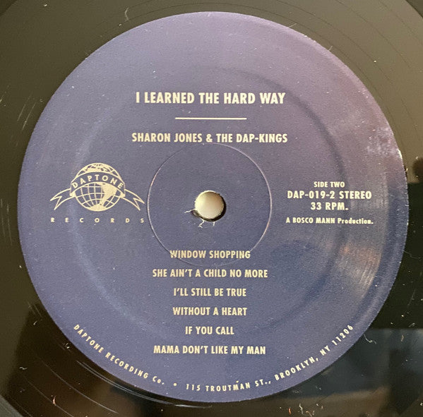 Sharon Jones & The Dap-Kings : I Learned The Hard Way (LP, Album)