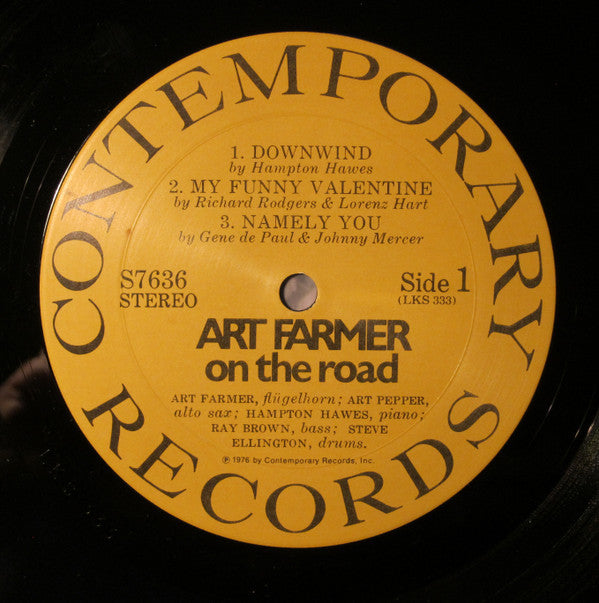 Art Farmer : On The Road (LP, Album)