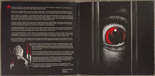 Carl Zittrer : Black Christmas  (LP, Album, RE, Blo)