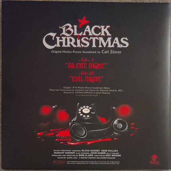 Carl Zittrer : Black Christmas  (LP, Album, RE, Blo)