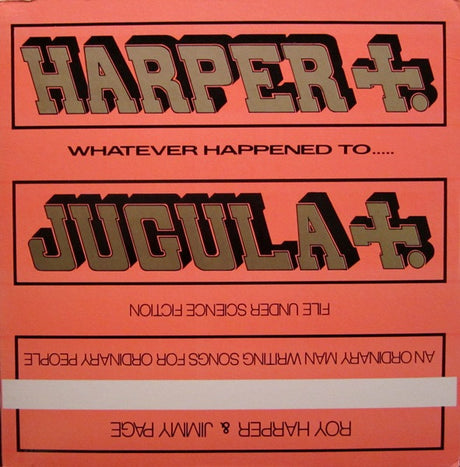 Roy Harper & Jimmy Page : Whatever Happened To Jugula? (LP, Album)