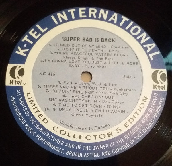 Various : Super Bad Is Back (LP, Comp, Ltd)