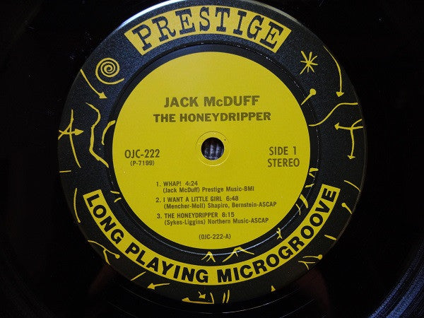 Brother Jack McDuff : The Honeydripper (LP, Album, RE)