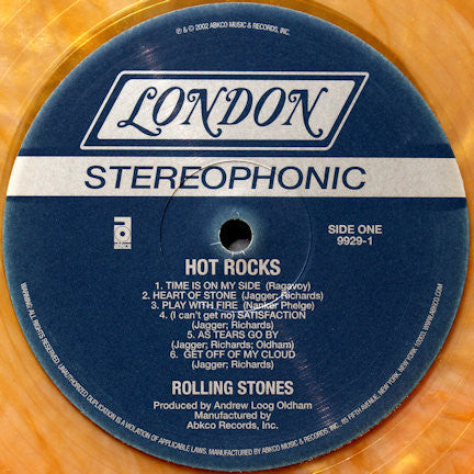 The Rolling Stones : Hot Rocks 1964-1971  (2xLP, Comp, RE, Gol)