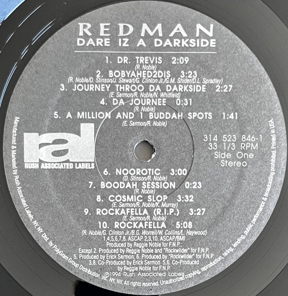 Redman : Dare Iz A Darkside (LP, Album)