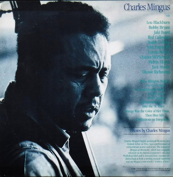Charles Mingus : Mingus At Monterey (2xLP, Album, RE)