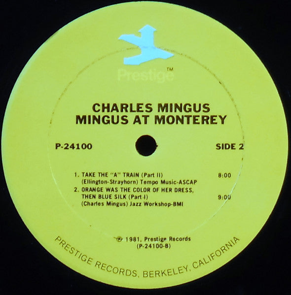 Charles Mingus : Mingus At Monterey (2xLP, Album, RE)