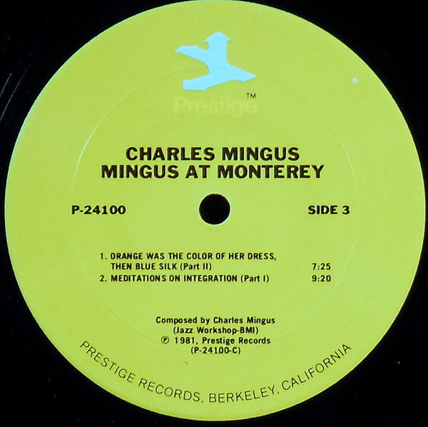 Charles Mingus : Mingus At Monterey (2xLP, Album, RE)