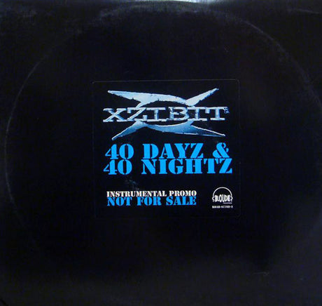 Xzibit : 40 Dayz & 40 Nightz (Instrumentals) (2xLP, Album, Promo)