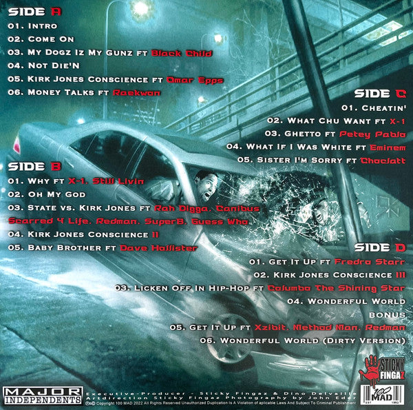 Sticky Fingaz : [Black Trash] The Autobiography Of Kirk Jones (2xLP, Ltd, RE)