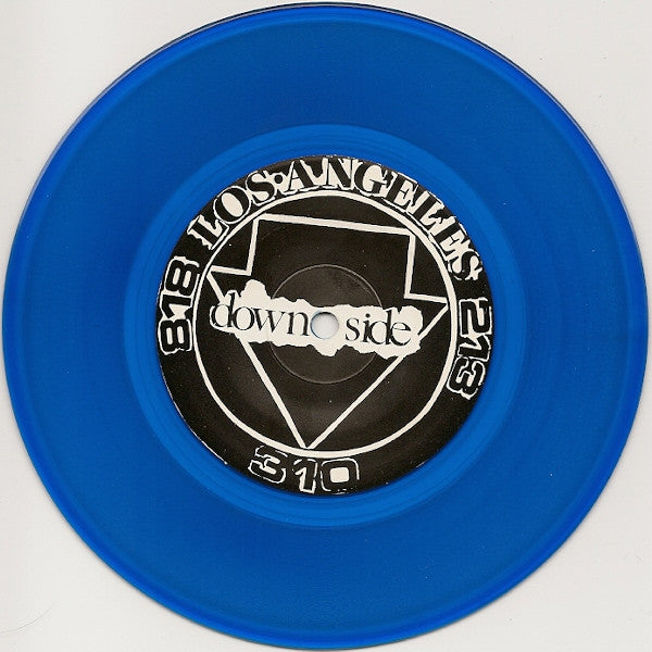 downset. : About Ta Blast (7", Single, Blu)