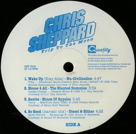 Various : Trip To The Moon (2x12", Comp, Promo)