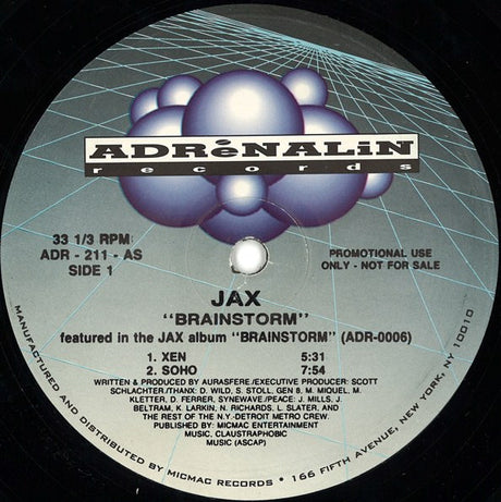 Jax : Brainstorm (12")